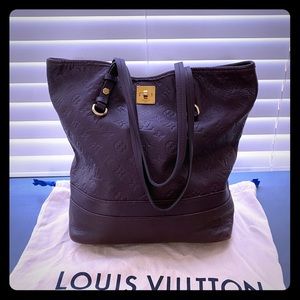 Louis Vuitton Aube Plum Purple Empreinte Monogram